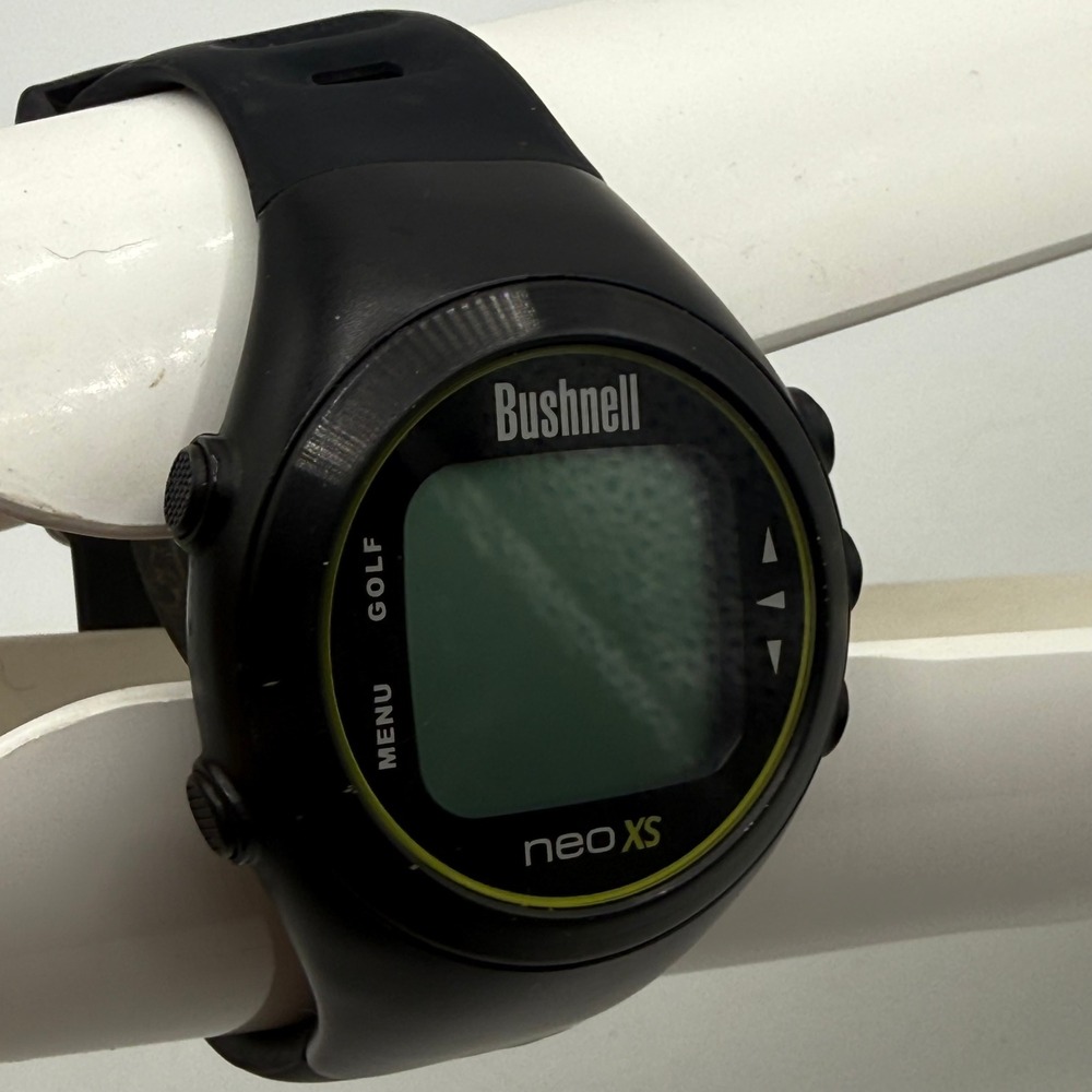 Bushnell Neo XS GPS Golf Watch Black Digital Rangefinder Sports Tracker